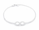 Pulseira Infinito com Zircônias